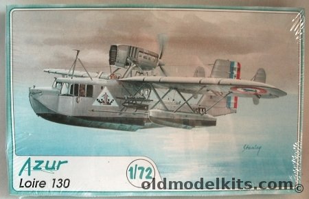 Azur 1/72 Loire 130 - French Air Force Esc HS4 On the Cruiser Gloire 1939 / Vichy France Esc 3HS On The Cruiser La Marsaillaise / Luftwaffe 1941, 004 plastic model kit